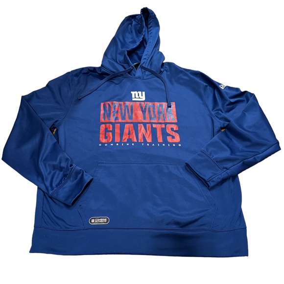 NFL Other - New York Giants combine hoodie sweatshirt activewear men’s XL red blue nfl